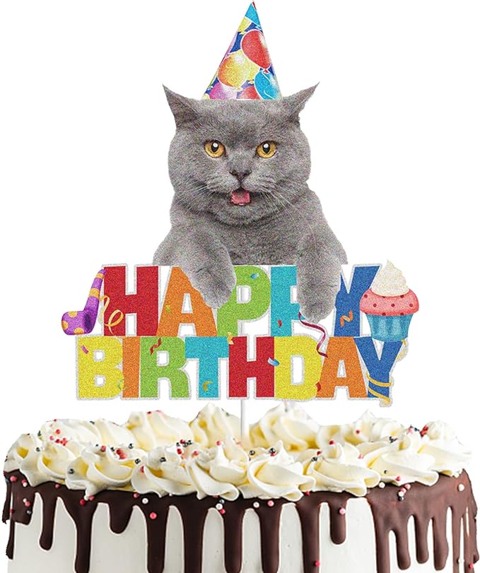 cat birthday cake