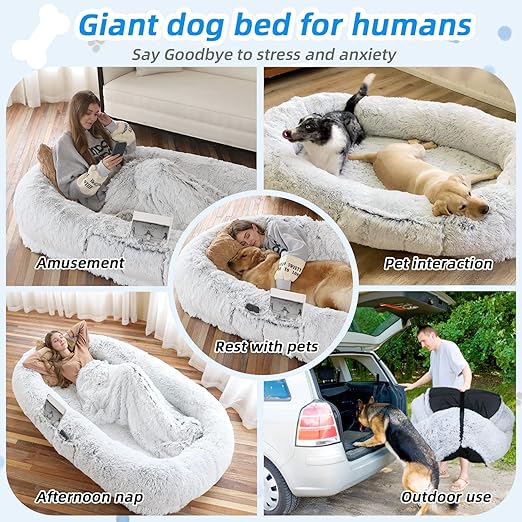 giant dog bed for humans